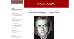 Desktop Screenshot of najihakim.com