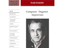 Tablet Screenshot of najihakim.com